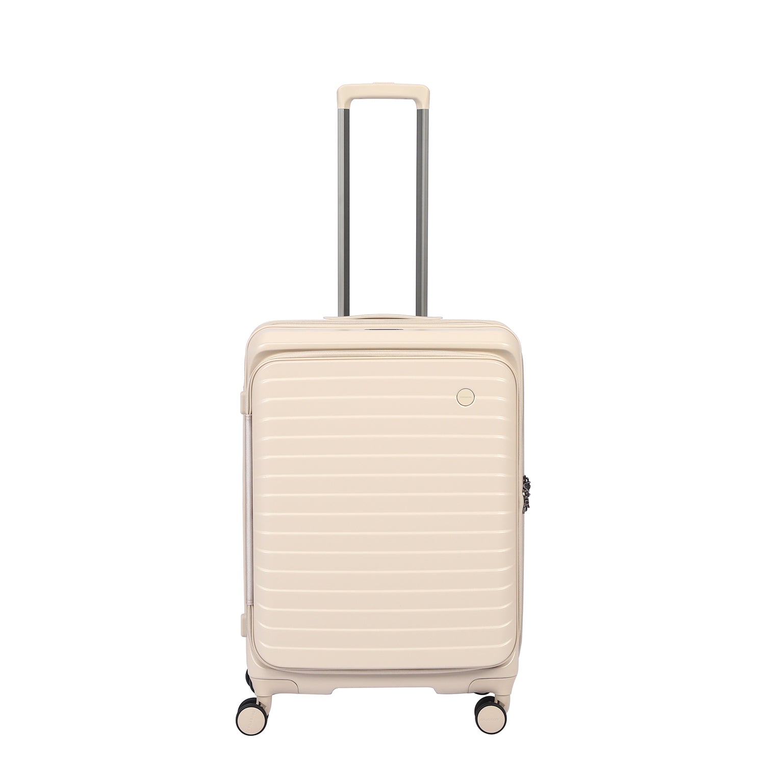 CROSSING INVI 25" Medium Expandable Luggage With Front & Middle Access V3 - Sandwhite