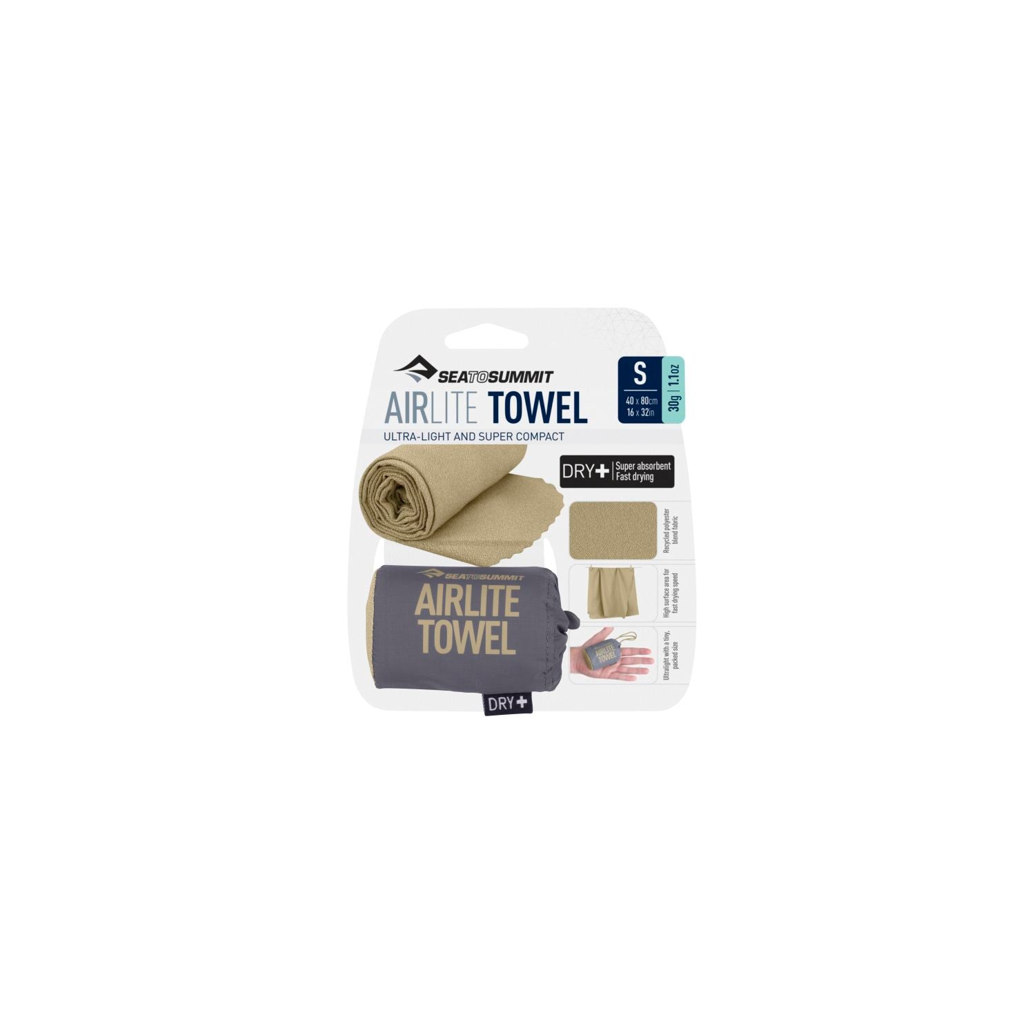 Sea To Summit Airlite Towel Small (Desert)