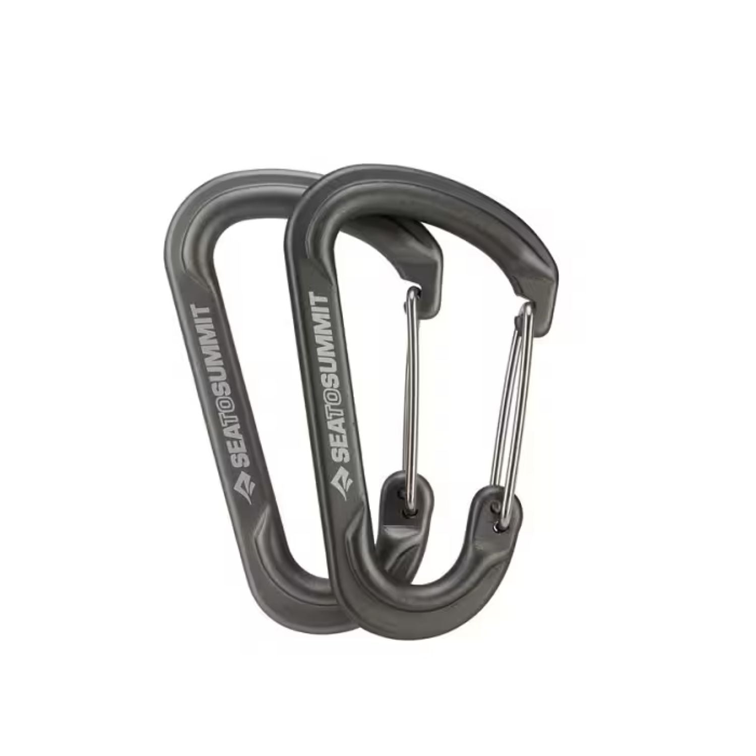 Sea To Summit Large Accessory Carabiner Set 2pcs (Titanium)