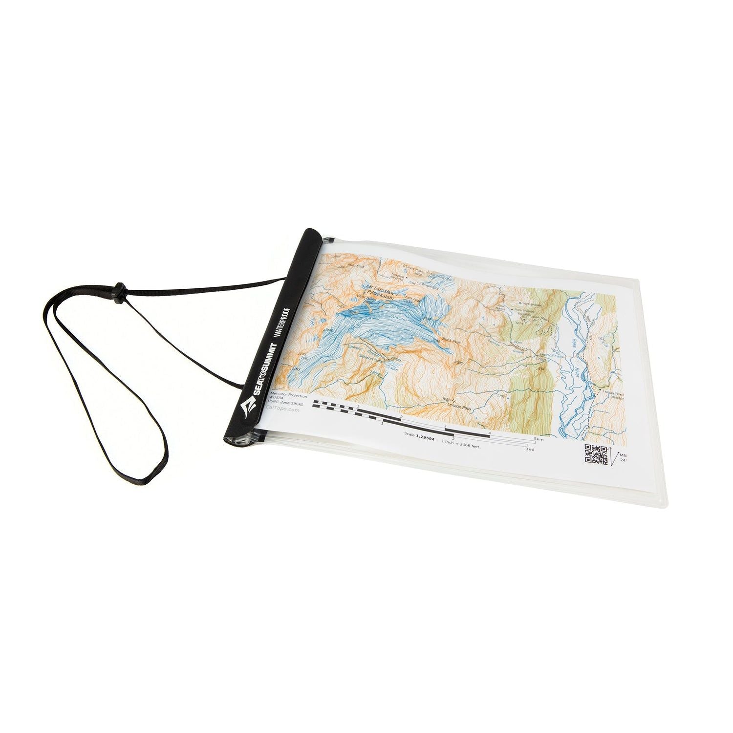 Sea To Summit Waterproof Map Case Large (Clear)