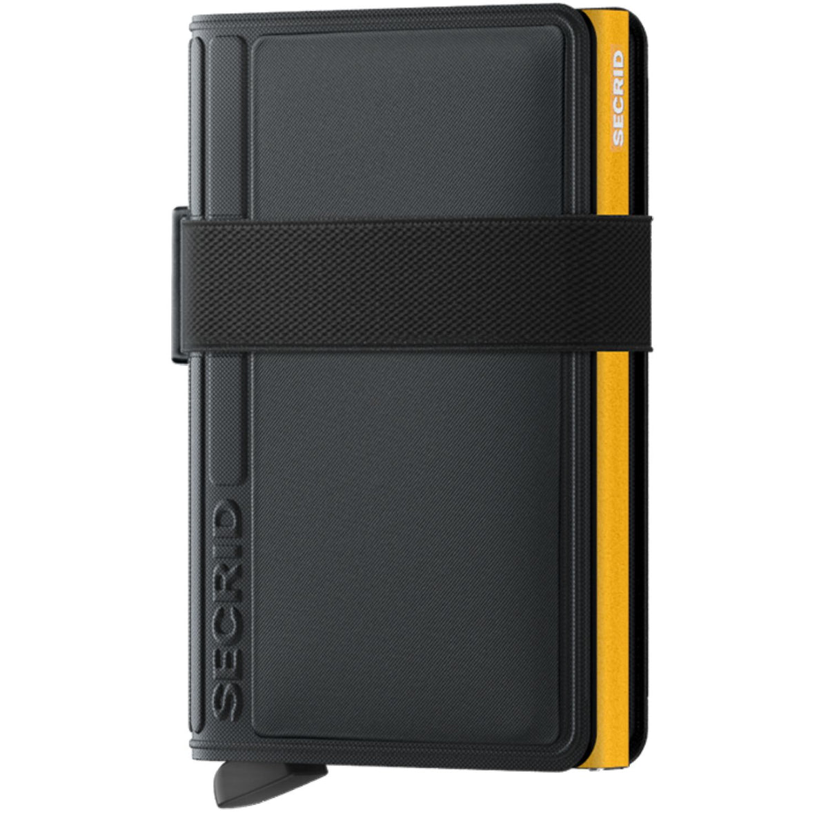Secrid Bandwallet Tpu Black-Ochre | The Planet Traveller
