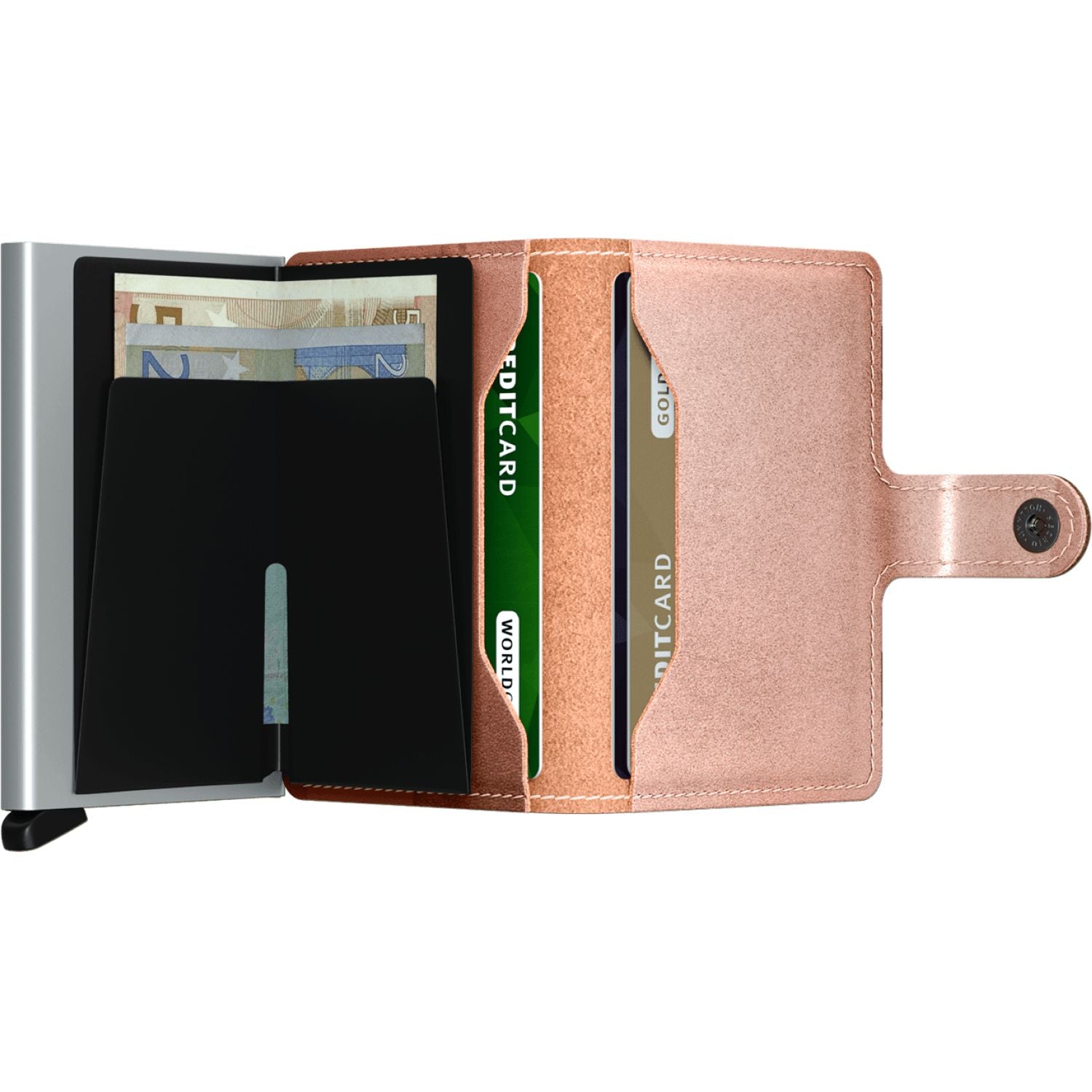 Secrid Miniwallet - Metallic Rose