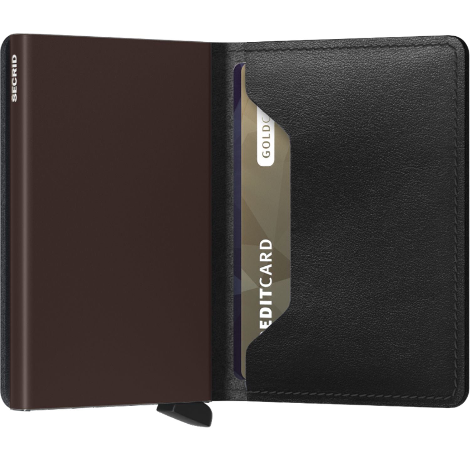 Secrid Slimwallet - Original Black Brown
