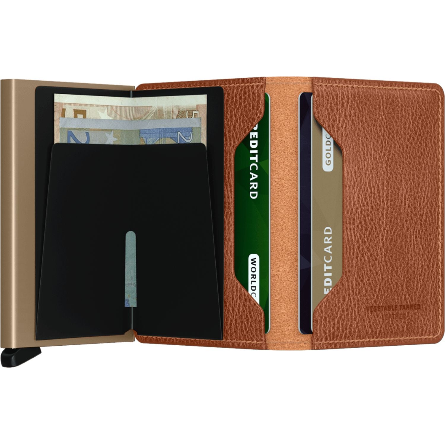Secrid Slimwallet Veg Caramello Sand