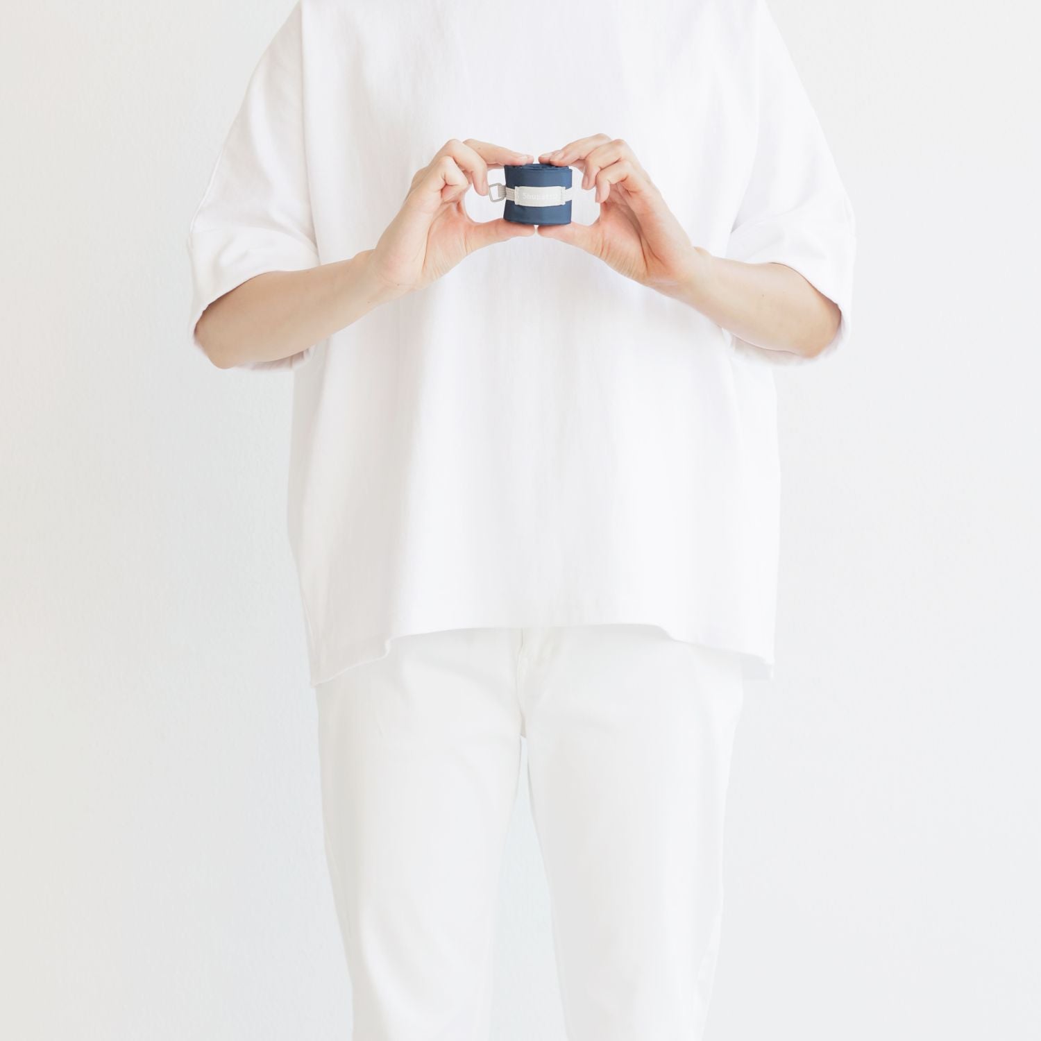 Shupatto Foldable Minimal Bag 12L - White Sage