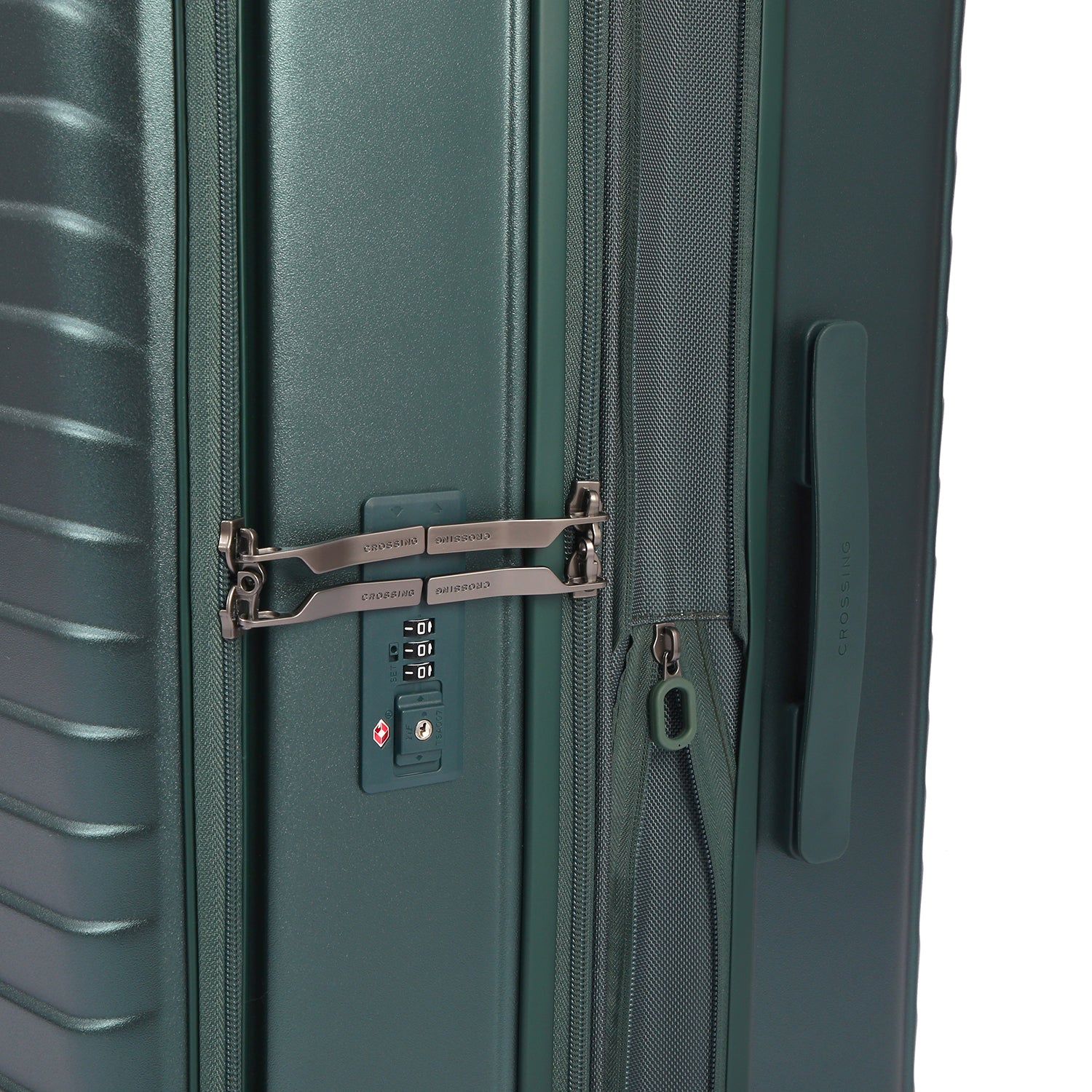 CROSSING INVI 30" Large Expandable Luggage With Front & Middle Access V3 - Squash