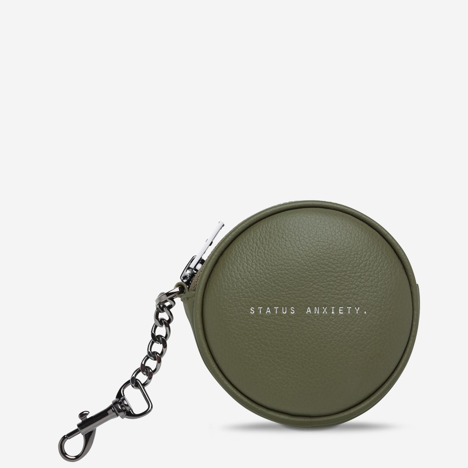 Status Anxiety Come Get Her Leather Wallet - Khaki