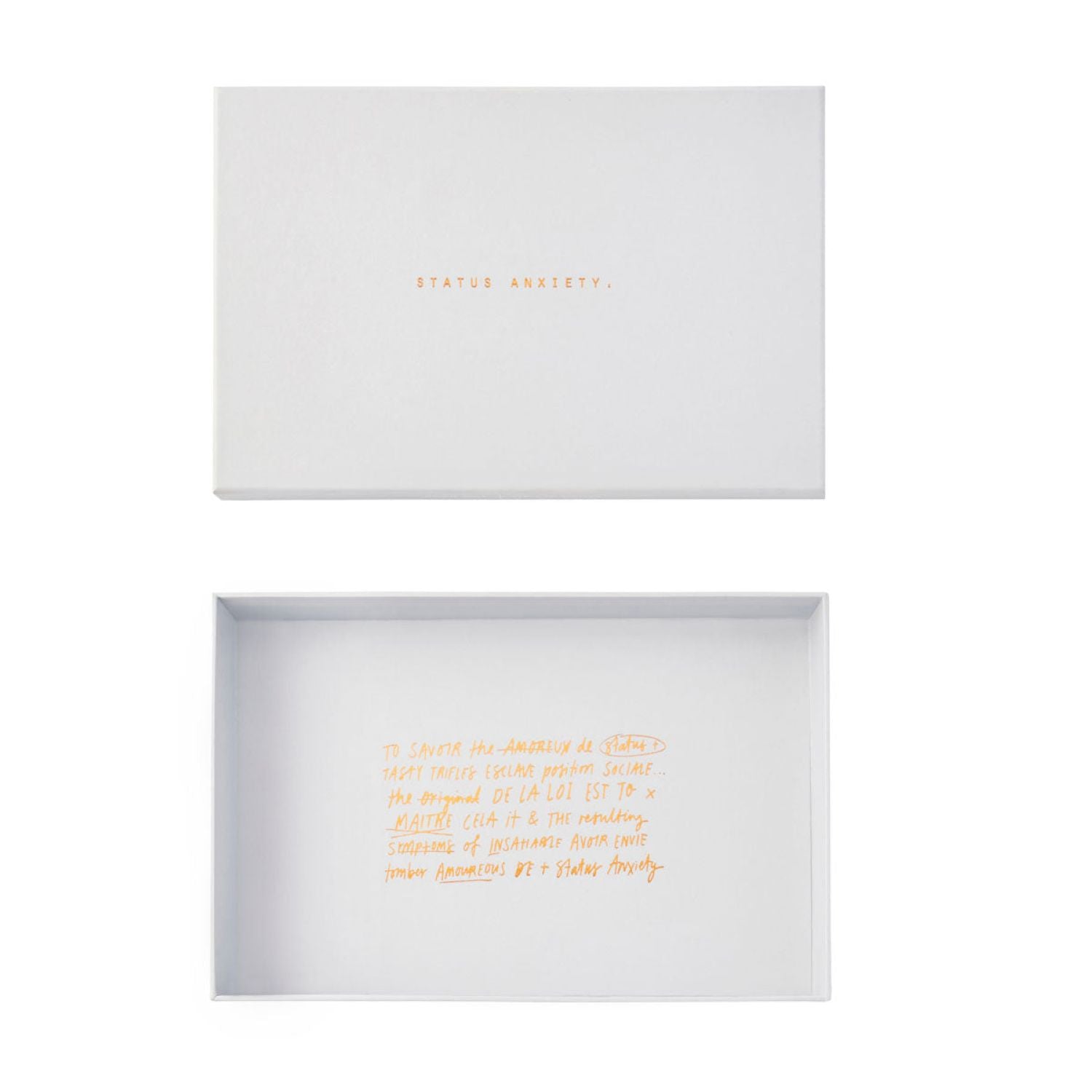 Status Anxiety Yet To Come Wallet - Black