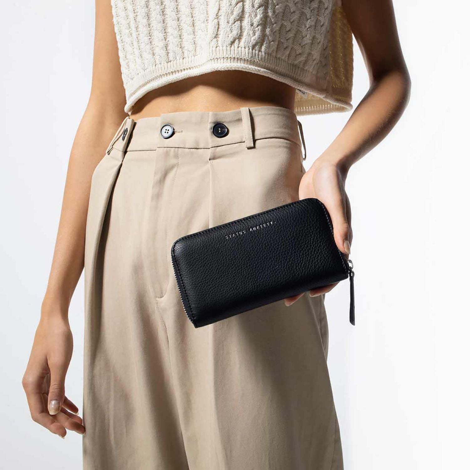 Status Anxiety Yet To Come Wallet - Black