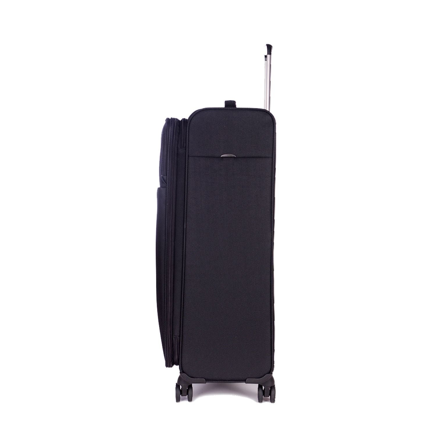 Stratic Light + Suitcase L With Front Access Opening - Black