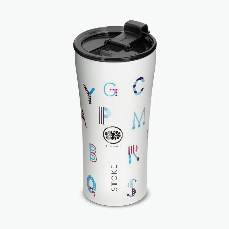 STTOKE x SOU•SOU Leakproof Ceramic Insulated Cup 16oz - Alpha