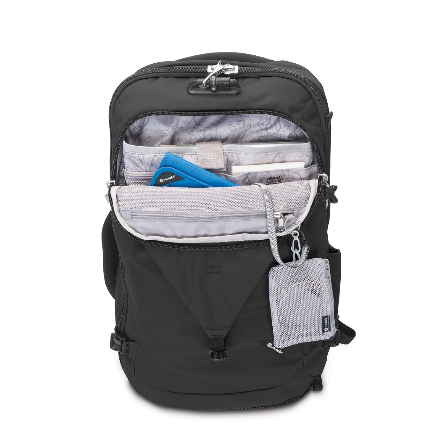 Pacsafe Venturesafe EXP45 Anti-Theft Travel Pack (Black)