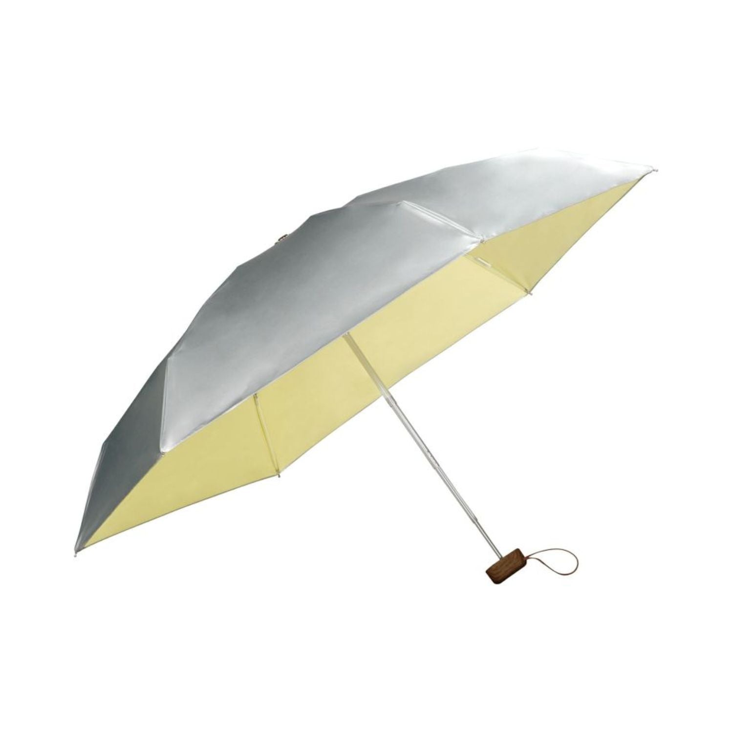 WPC Color Inside UV Protection UPF 50+ Umbrella 50cm (Silver)