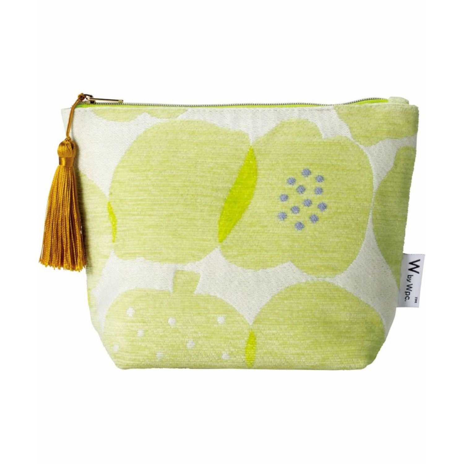 WPC Gobelins Tapestry Boat Shaped Round Pouch (Fruits Green)