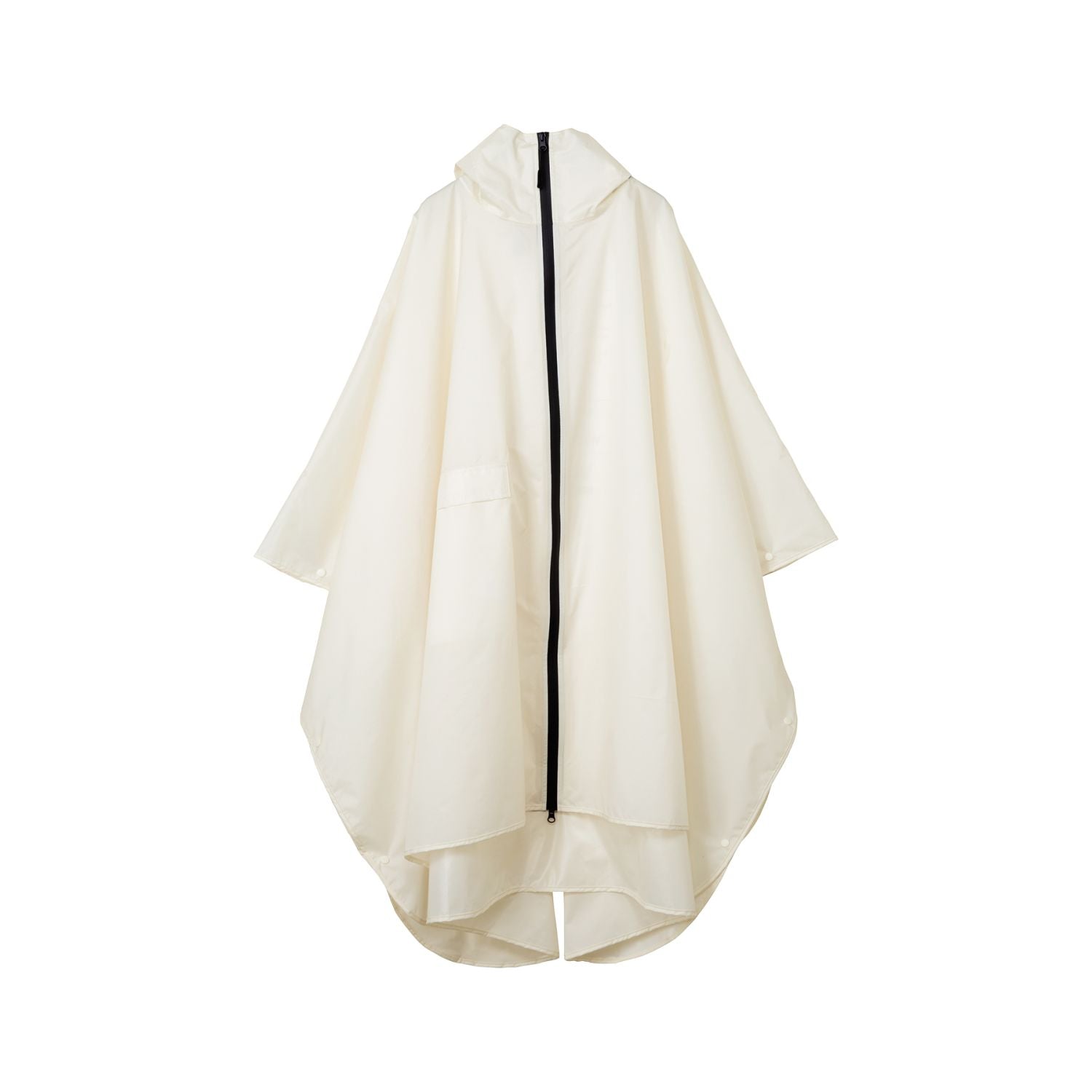 WPC IZA Rain Breaker Poncho Water Repellent One Size (Off White)