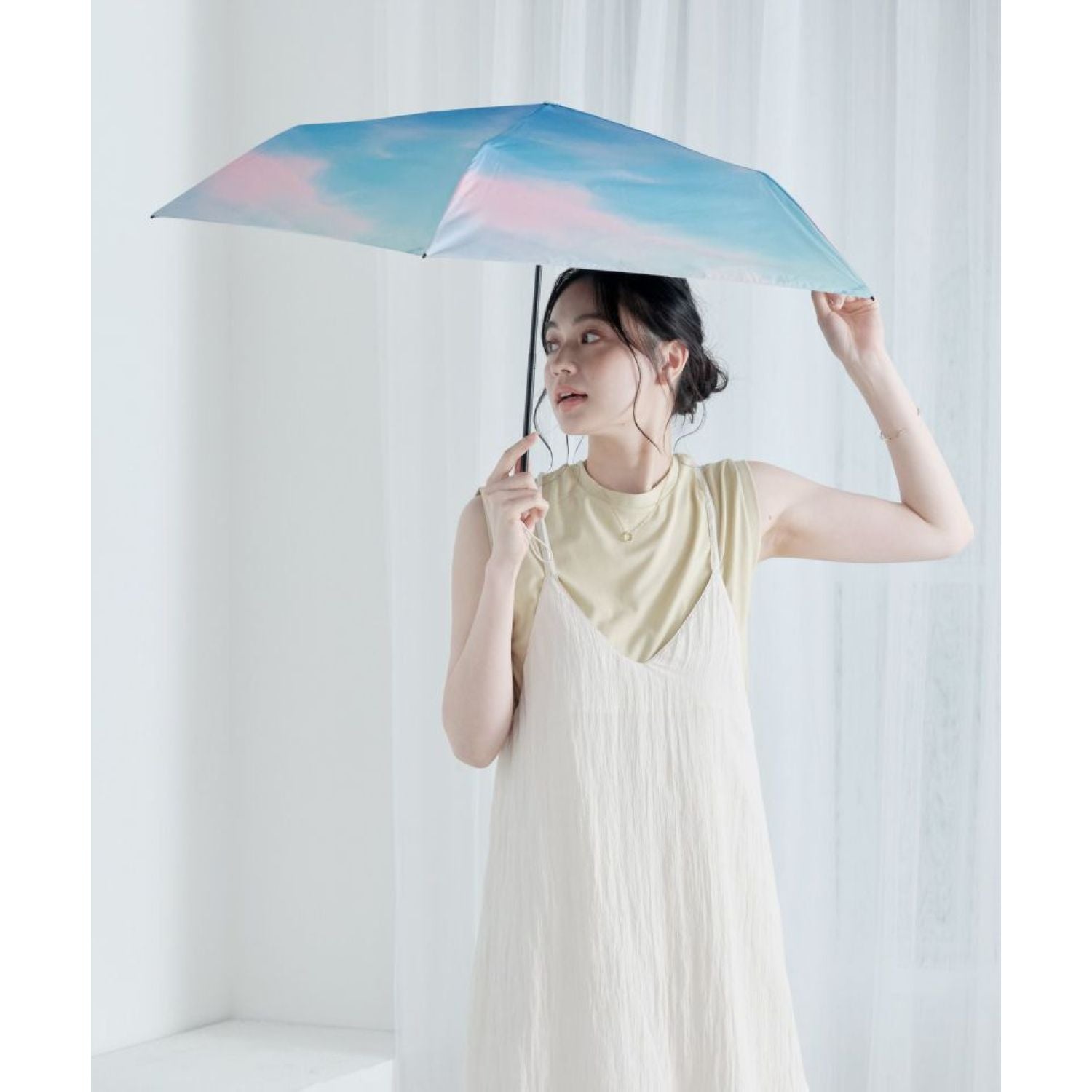 WPC Sunset Mini UV Protection UPF 50+ Umbrella 50cm (Blue)