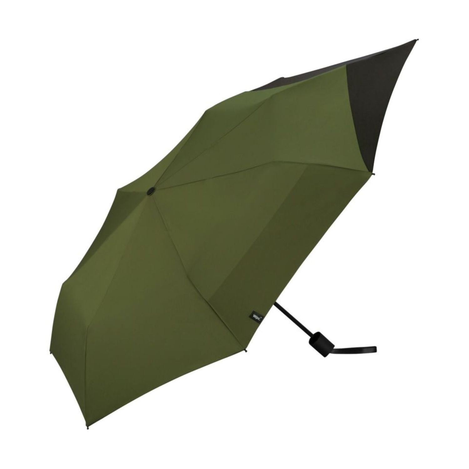 WPC UX Back Protect UV Protection Water Repellent Folding Umbrella 55cm (Khaki X Black)