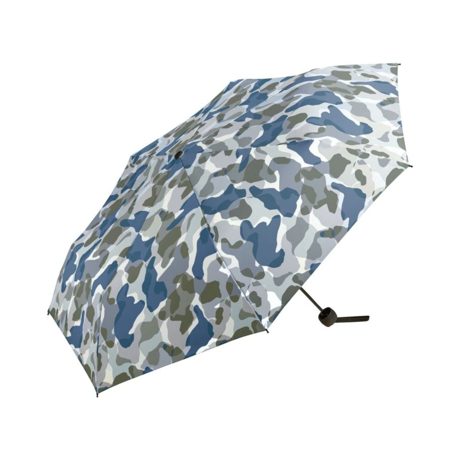 WPC UX Basic Folding UV Protection Umbrella 58cm (Grayish Camouflage)