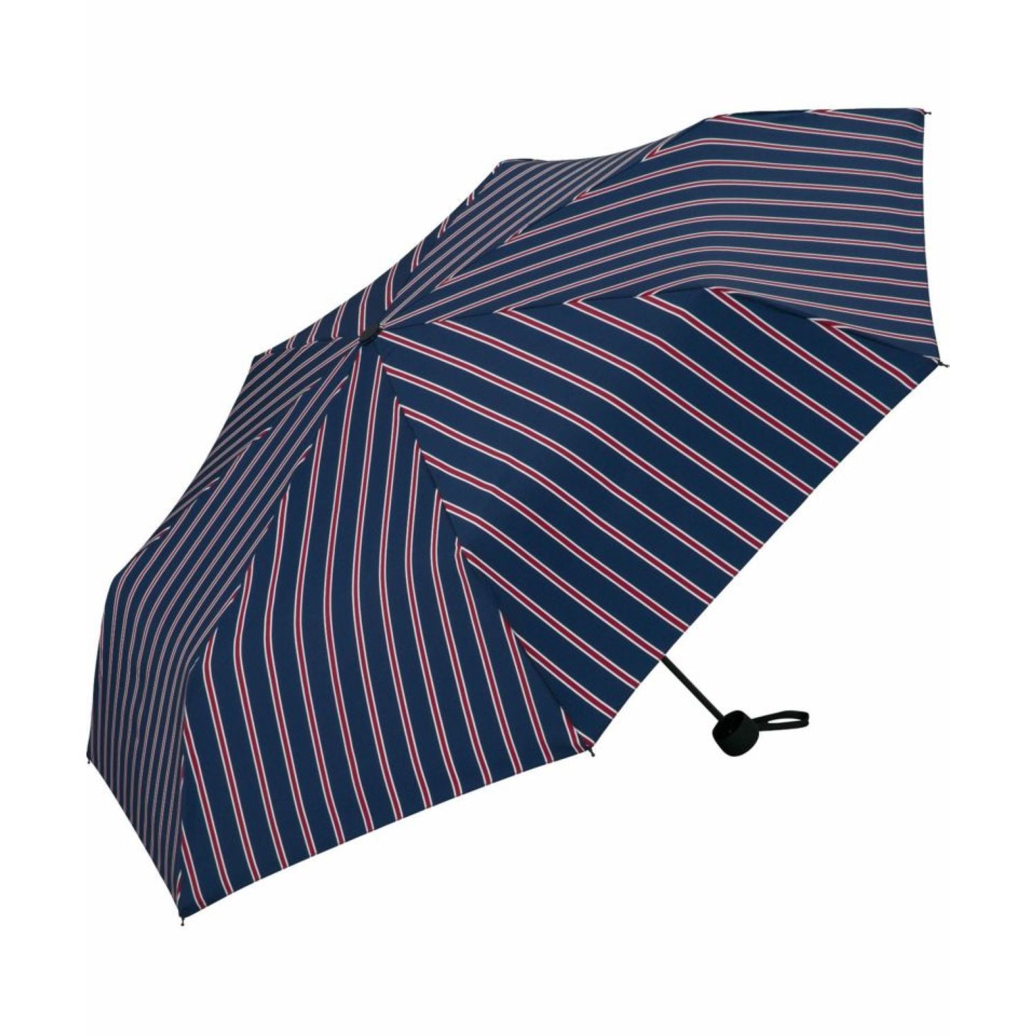WPC UX Basic Folding UV Protection Umbrella 58cm (School Stripe)