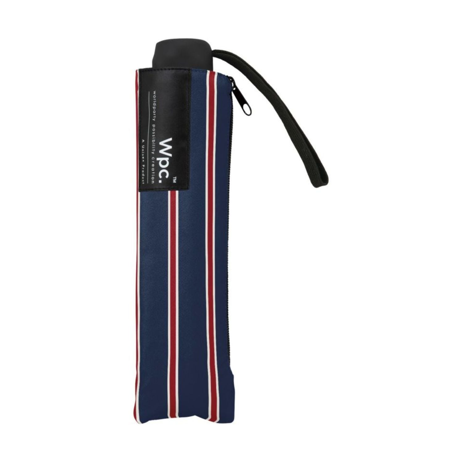 WPC UX Basic Folding UV Protection Umbrella 58cm (School Stripe)