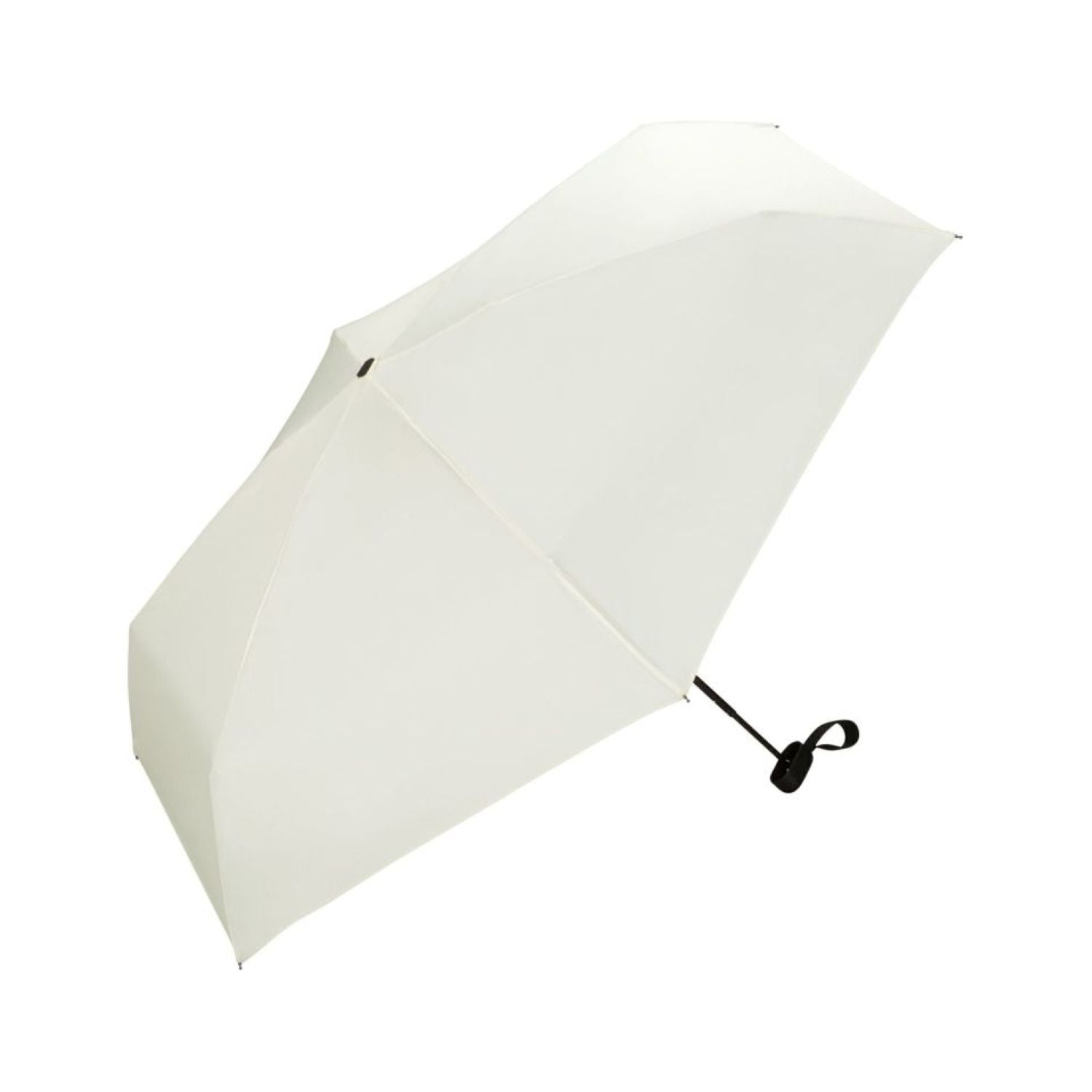 WPC UX Compact Tiny UV Protection Folding Umbrella 55cm (Off White)