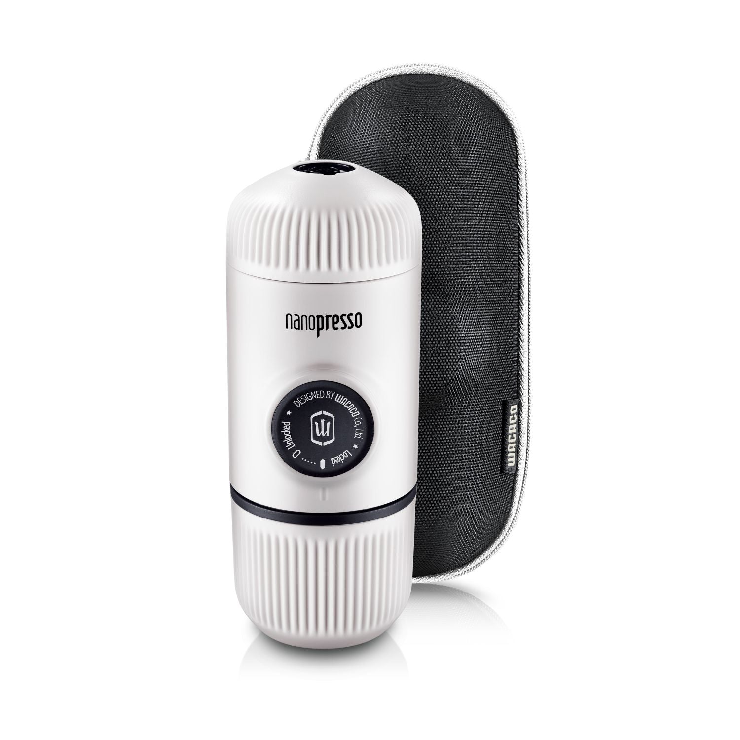 Wacaco Nanopresso + Case Espresso Coffee Maker - Chill White