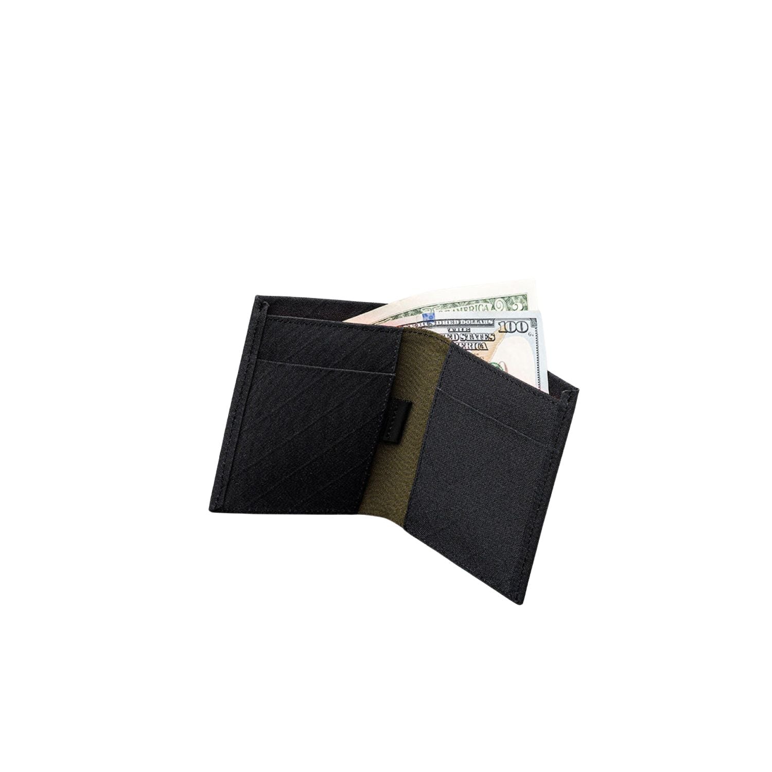 ALPAKA ARK Bifold Cash Wallet Axogrid 300D (Black)