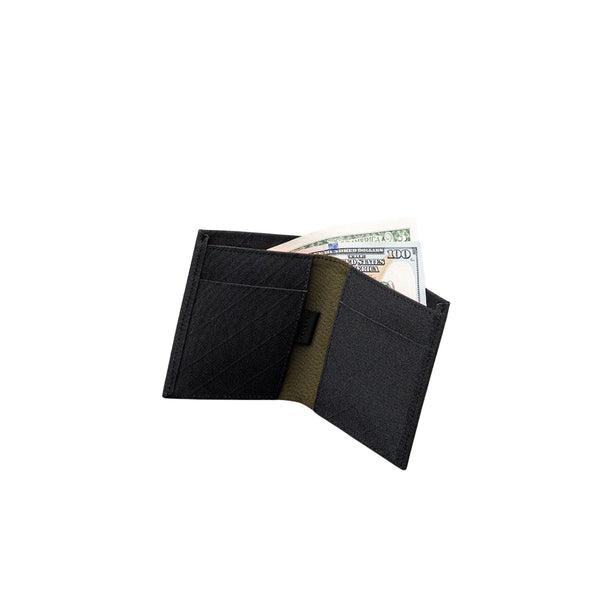 ALPAKA ARK Bifold Cash Wallet Axogrid 300D (Black)
