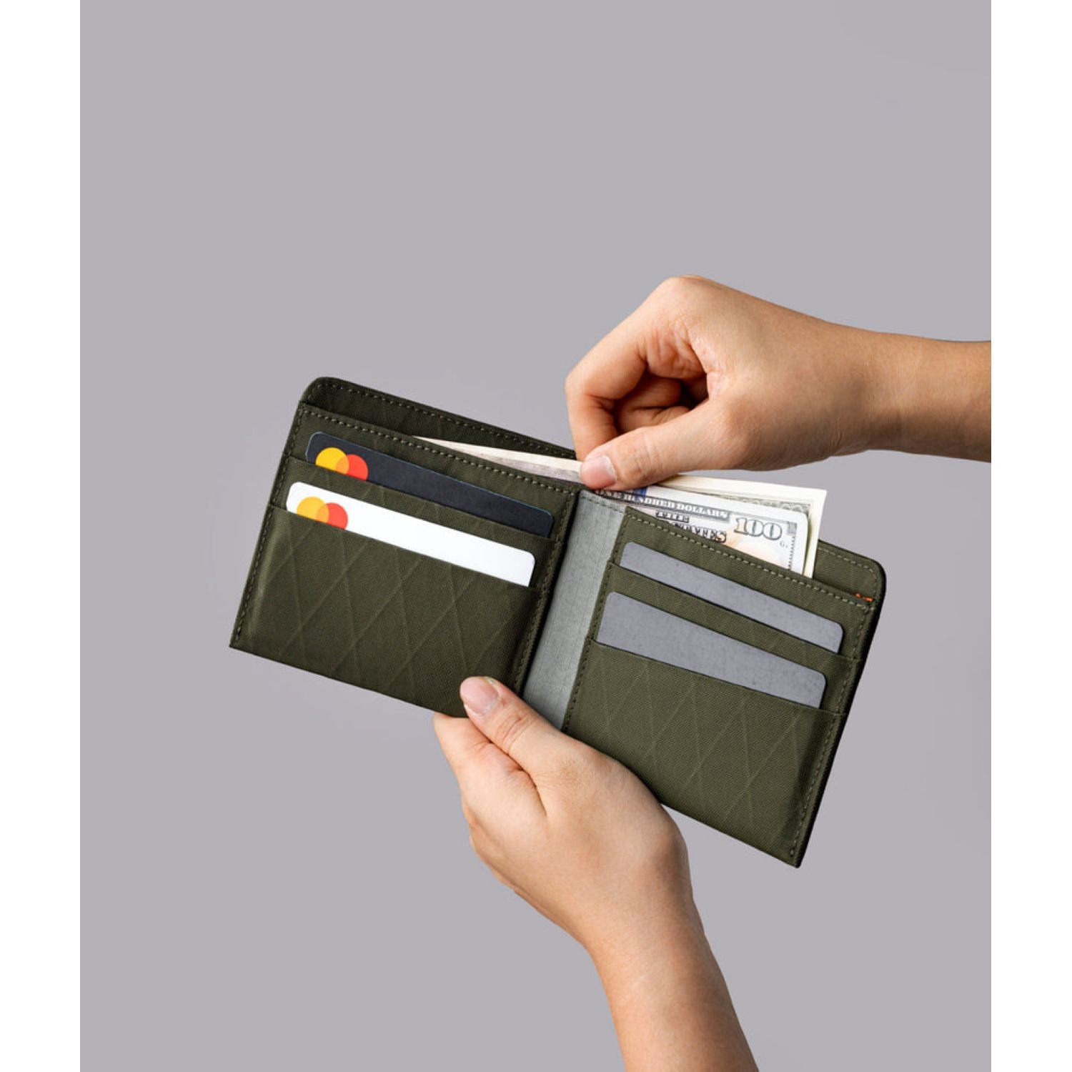 ALPAKA Ark Classic Wallet X-Pac X42 (Olive Green)