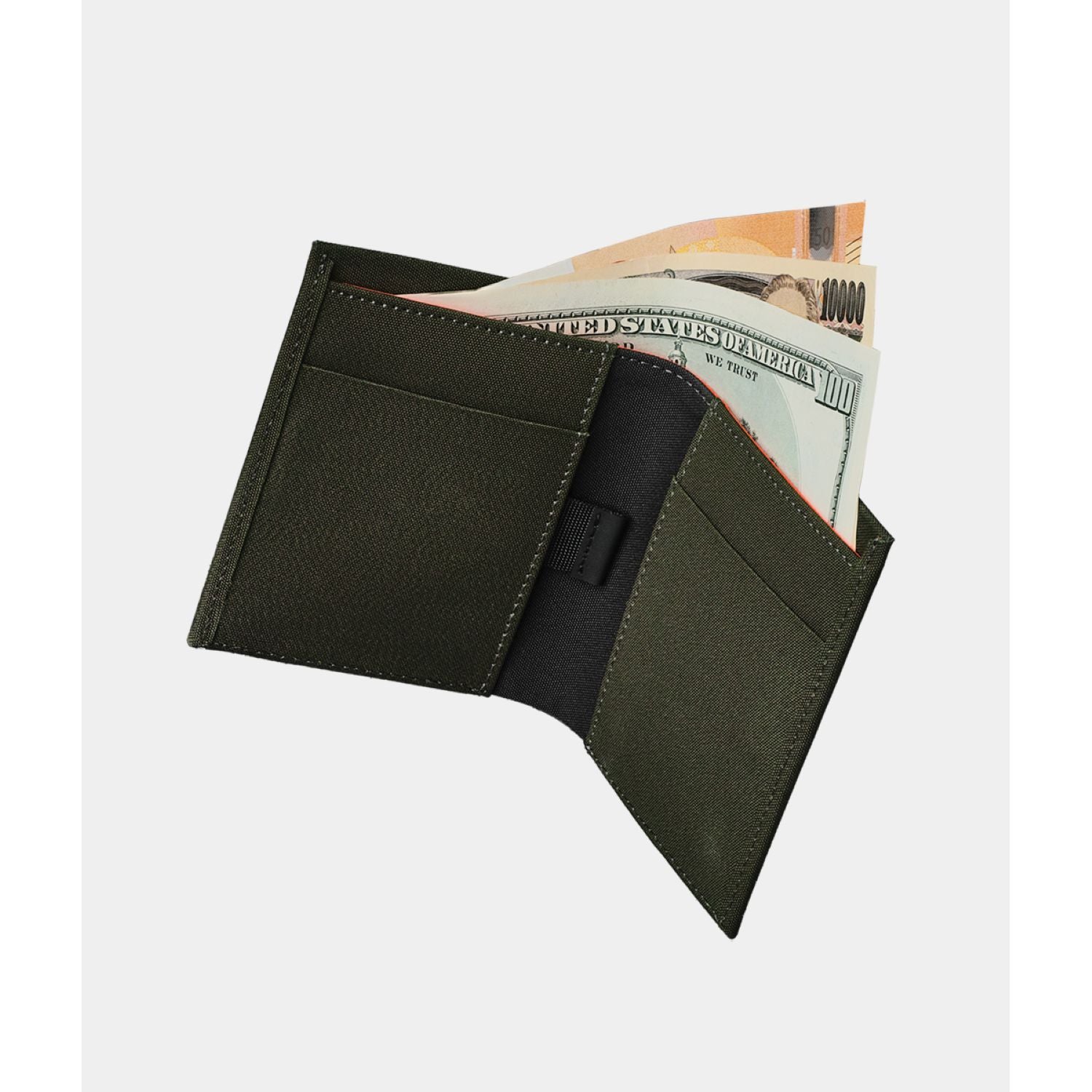 ALPAKA Bifold Cash Wallet Axoflux 300D (Army Green)