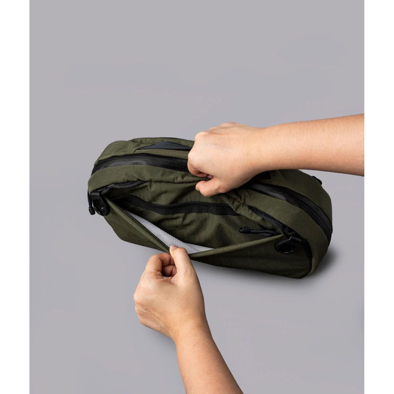 ALPAKA Eclipse Gaming Sling Axoflux 400D Washed Nylon (Green)