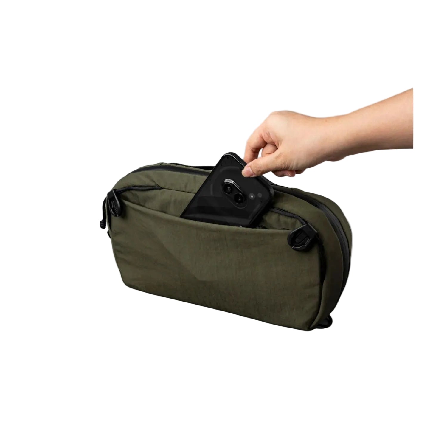 ALPAKA Eclipse Gaming Sling Axoflux 400D Washed Nylon (Green)