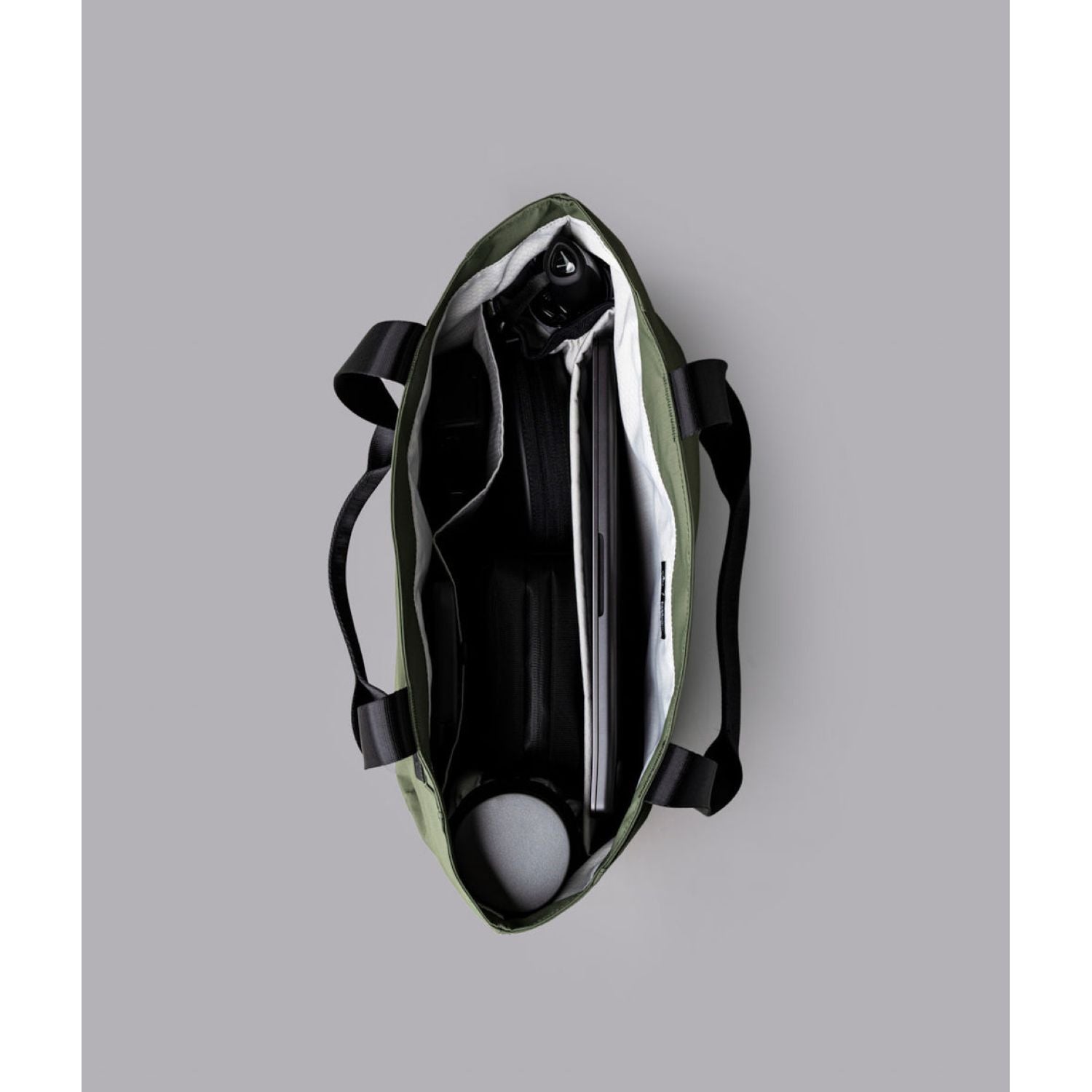 ALPAKA Elements Tote Bag (L) Axoflux 210D (Green/Grey)