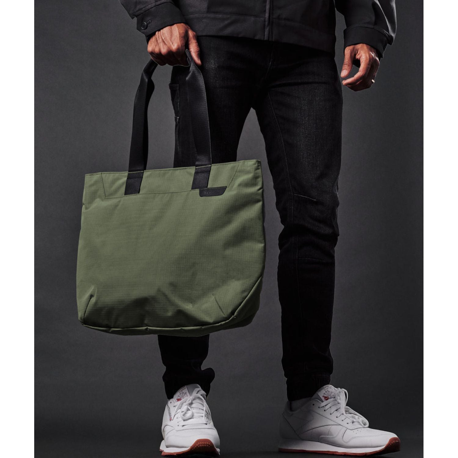 ALPAKA Elements Tote Bag (M) Axoflux 210D (Green/Grey)