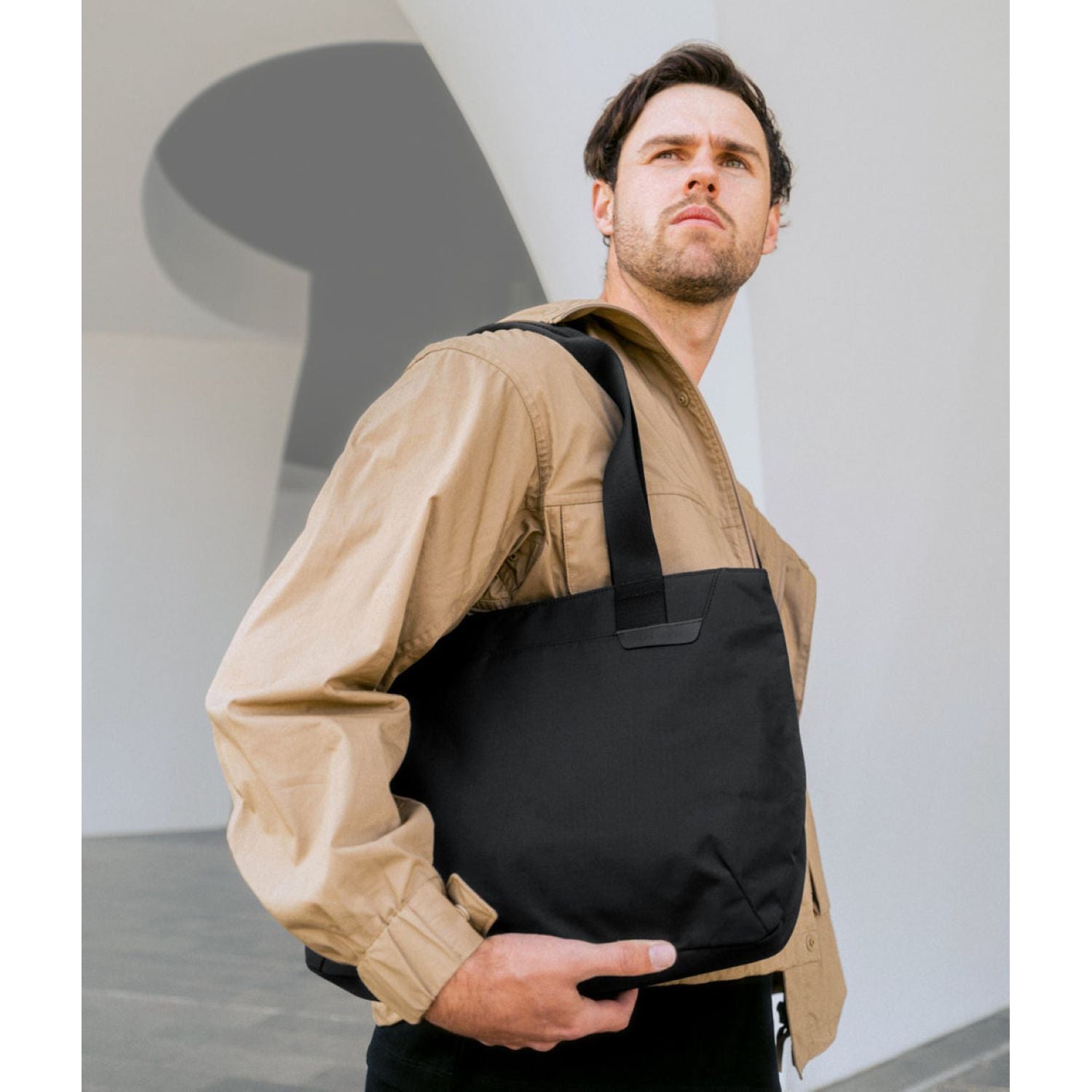 ALPAKA Elements Tote Bag (S) Axoflux 210D (Black/Grey)