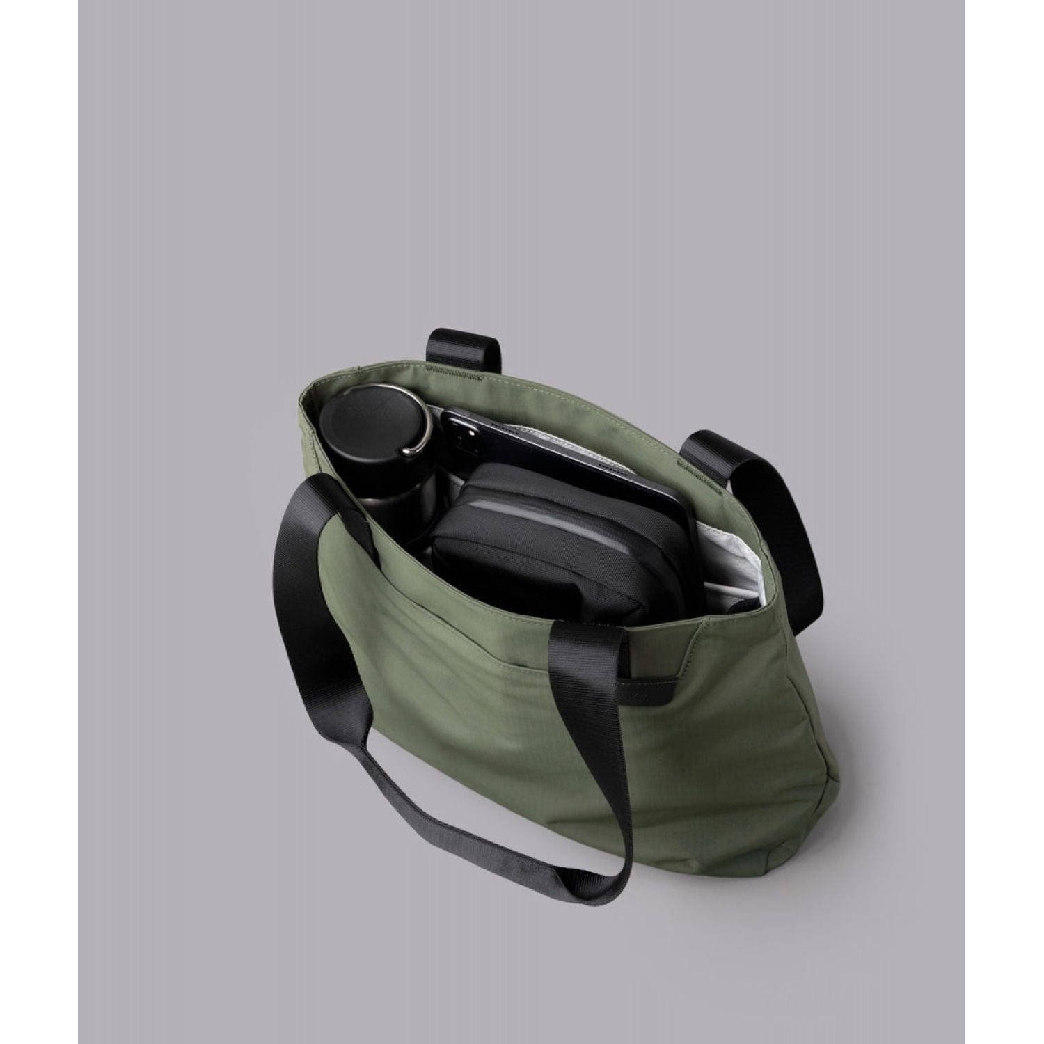 ALPAKA Elements Tote Bag (S) Axoflux 210D (Green/Grey)