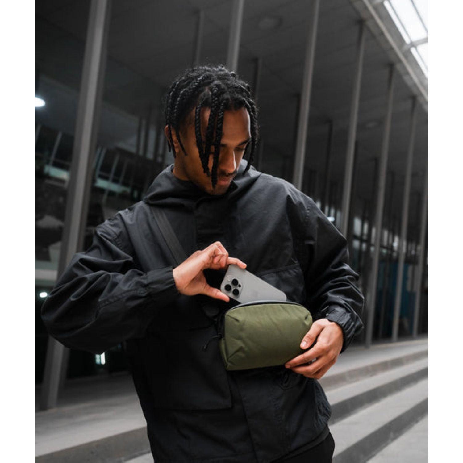 ALPAKA Flight Pouch Pro Axoflux 400D (Green)