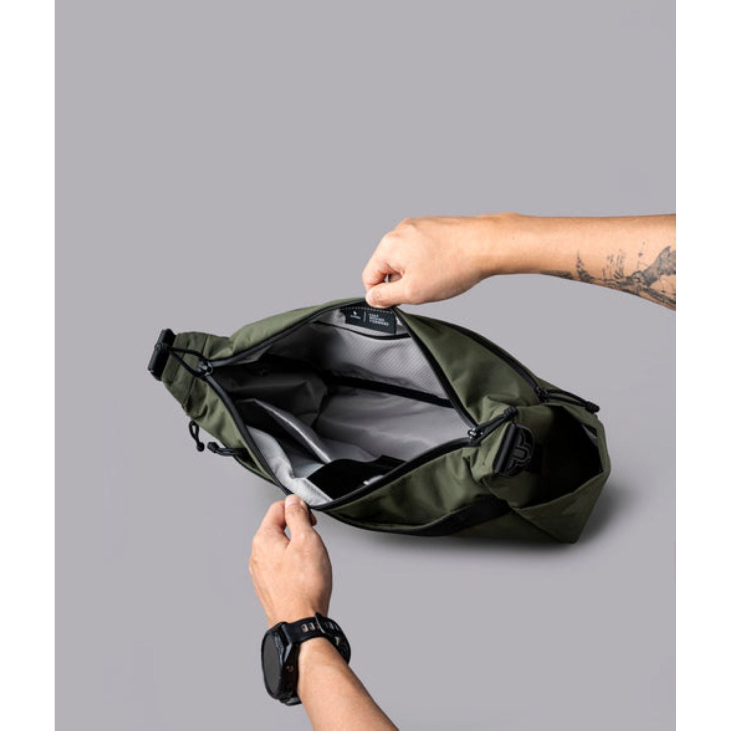 ALPAKA Flight Satchel Axoflux 210D (Green)