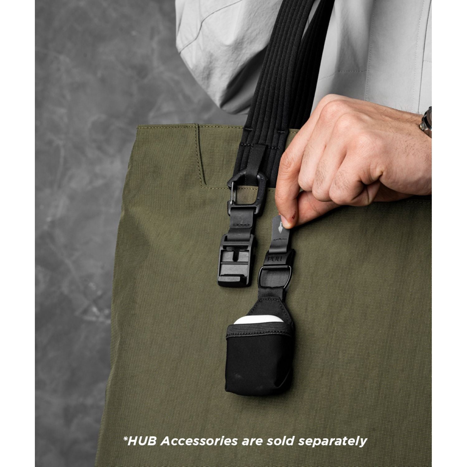 ALPAKA Flight Tote Bag (L) Axoflux 400D (Green)