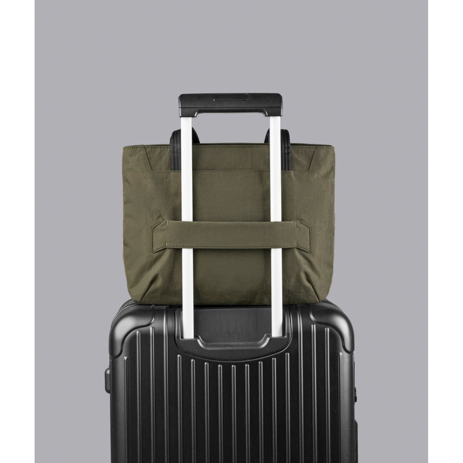 ALPAKA Flight Tote Bag (S) Axoflux 400D Ripstop Nylon (Green)