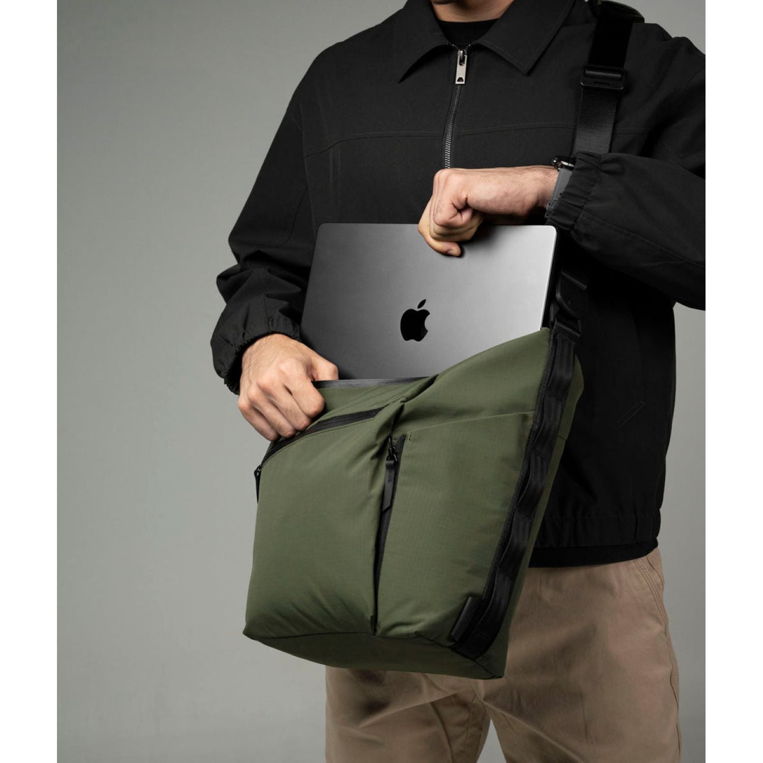 ALPAKA Flow Satchel 10L Axoflux 210D (Green)