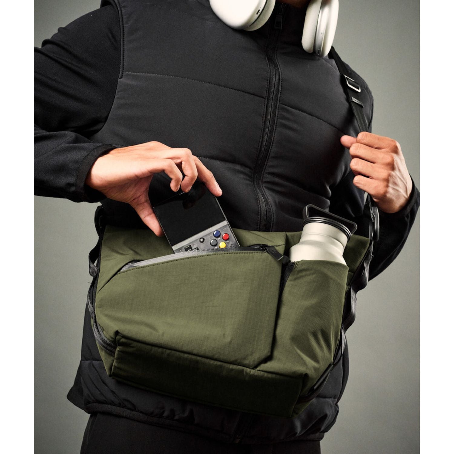 ALPAKA Flow Satchel Axoflux 210D (Green)