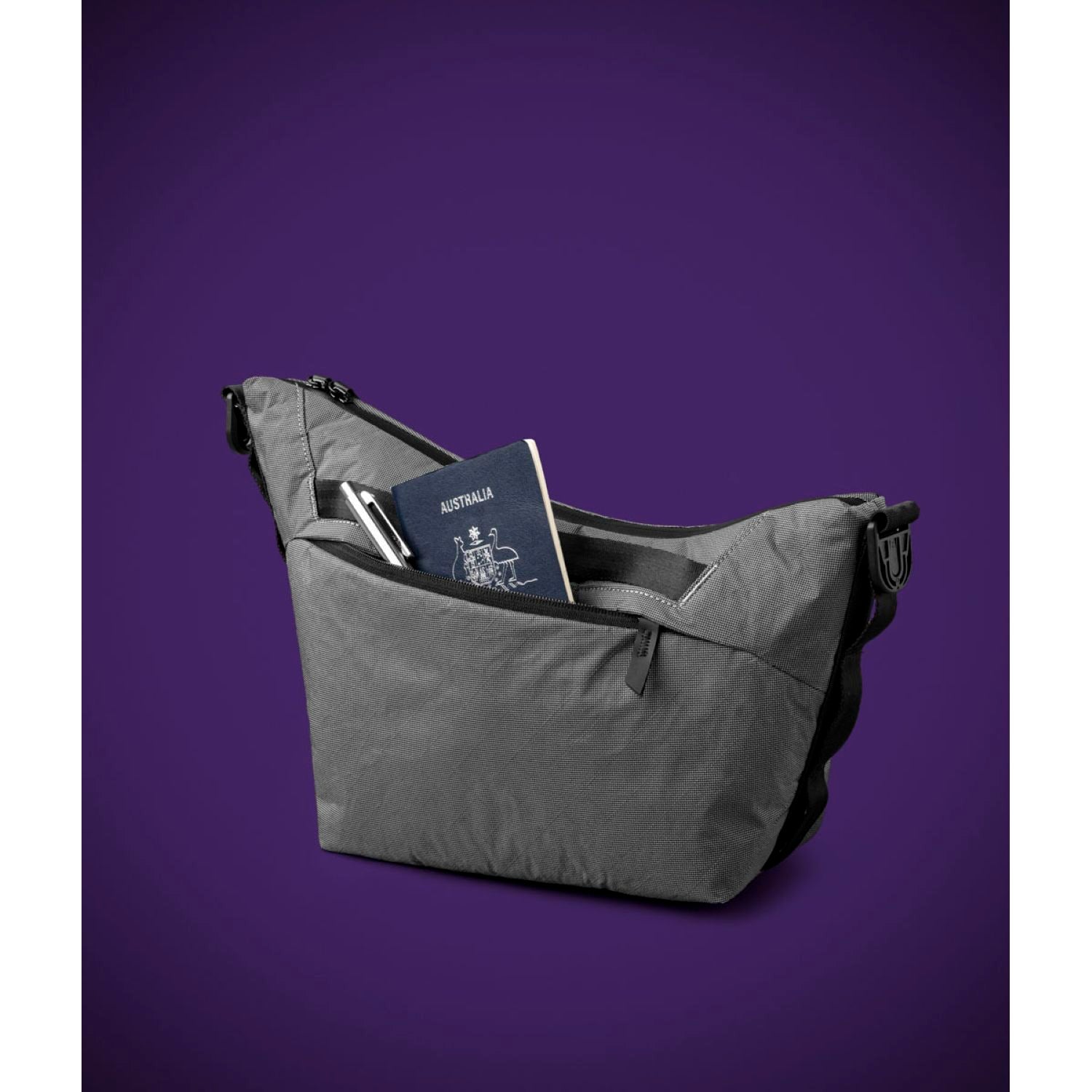 ALPAKA Flow Satchel Cyber Edition 4L Axogrid 100D Apex (Grey)