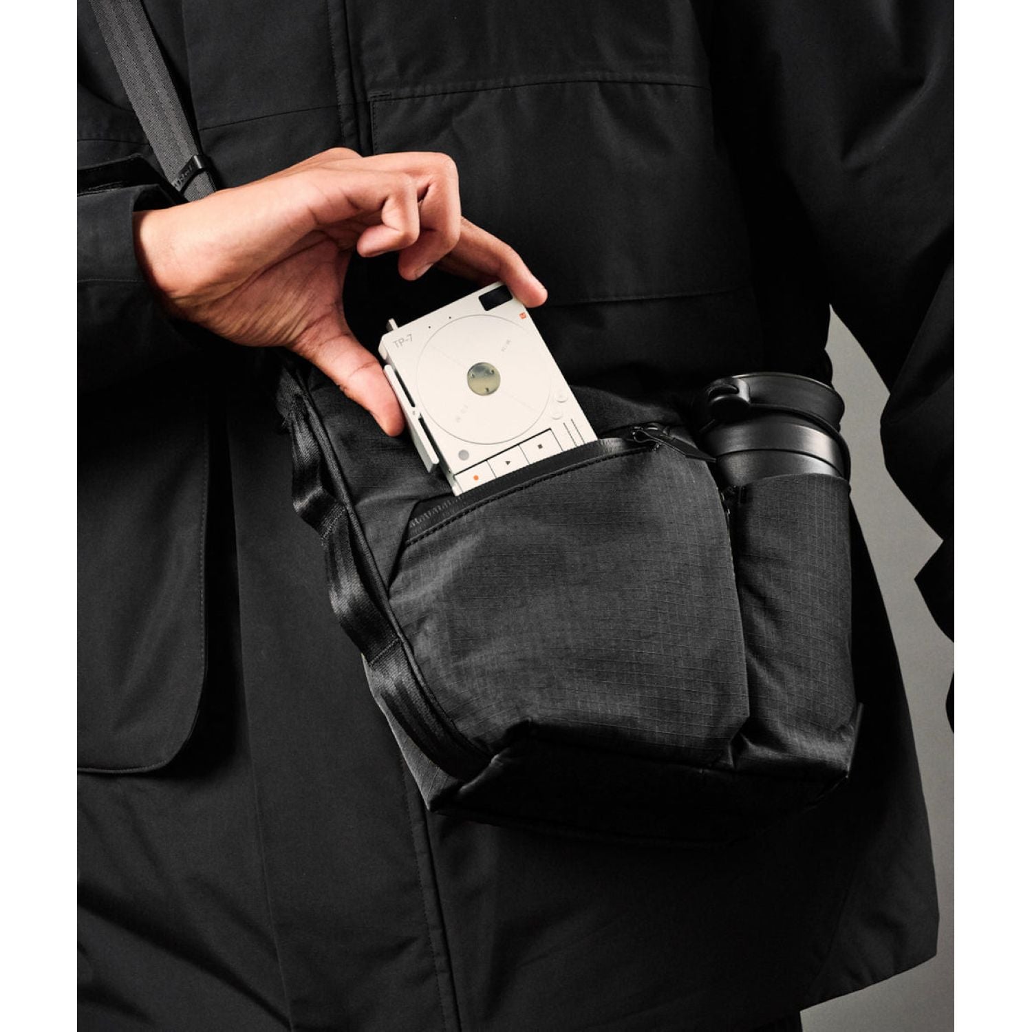 ALPAKA Flow Satchel Mini Axoflux 210D (Black)