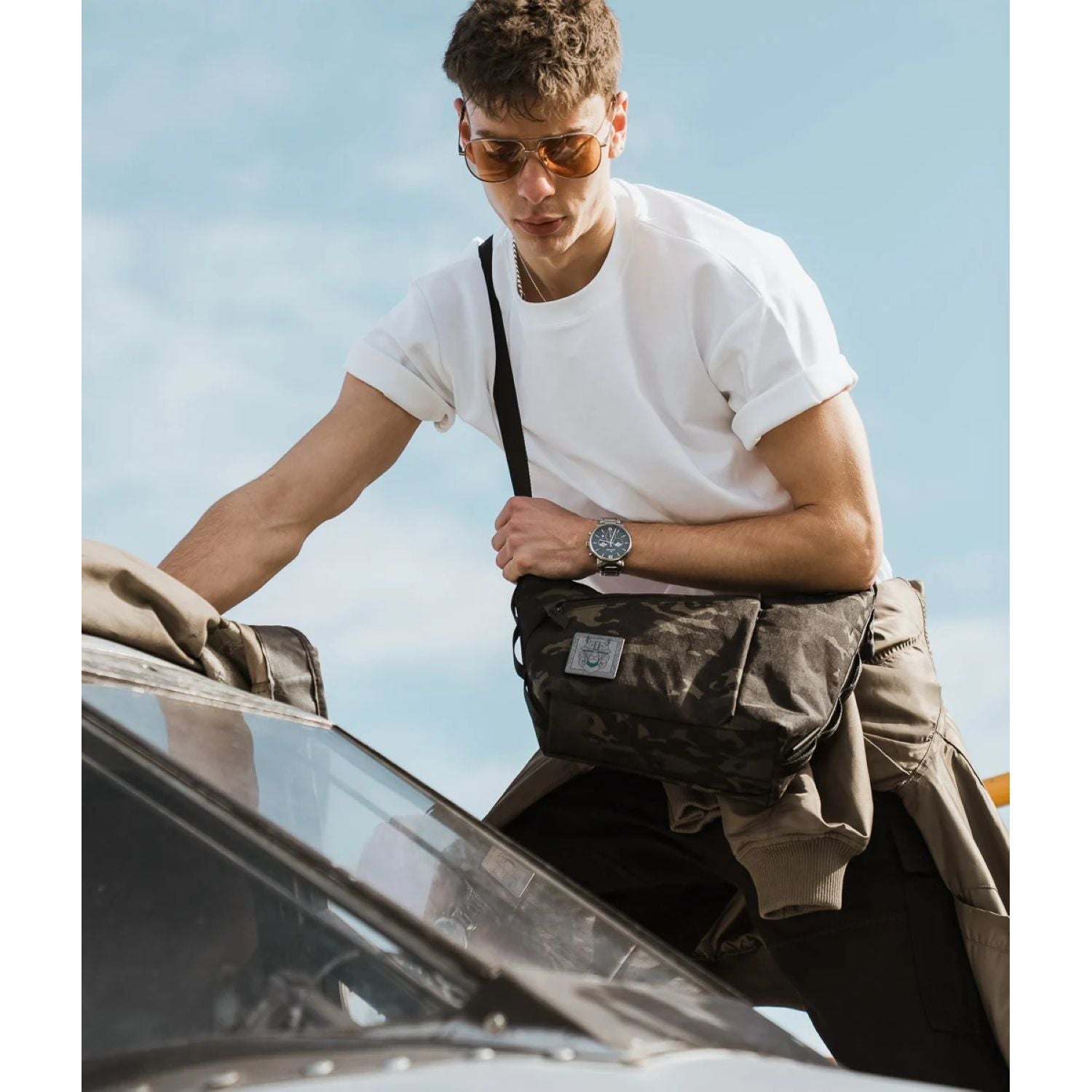 ALPAKA Flow Satchel With Padded Strap 4L X-Pac X50 (Multicam Black)