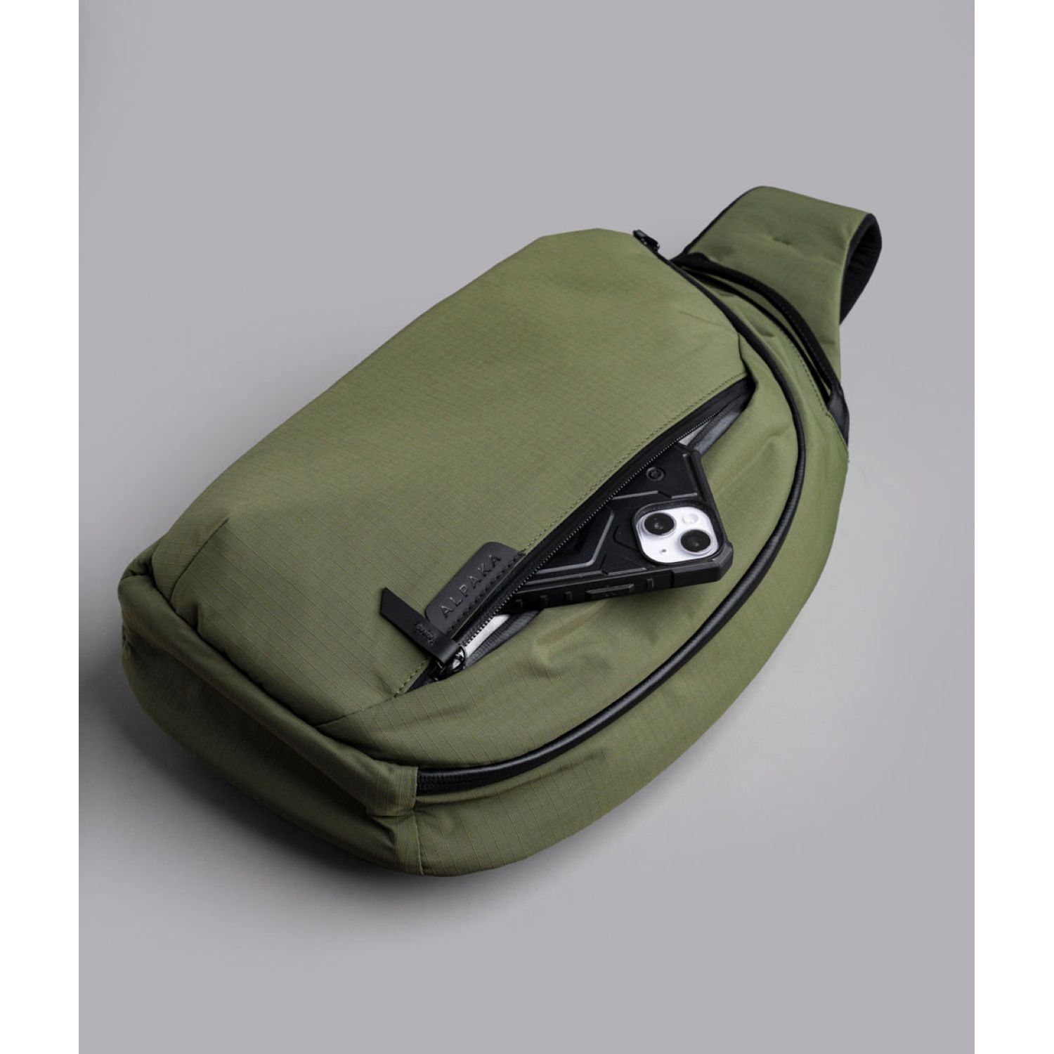 ALPAKA Metro Crossbody Left Shoulder Axoflux 210D (Green)