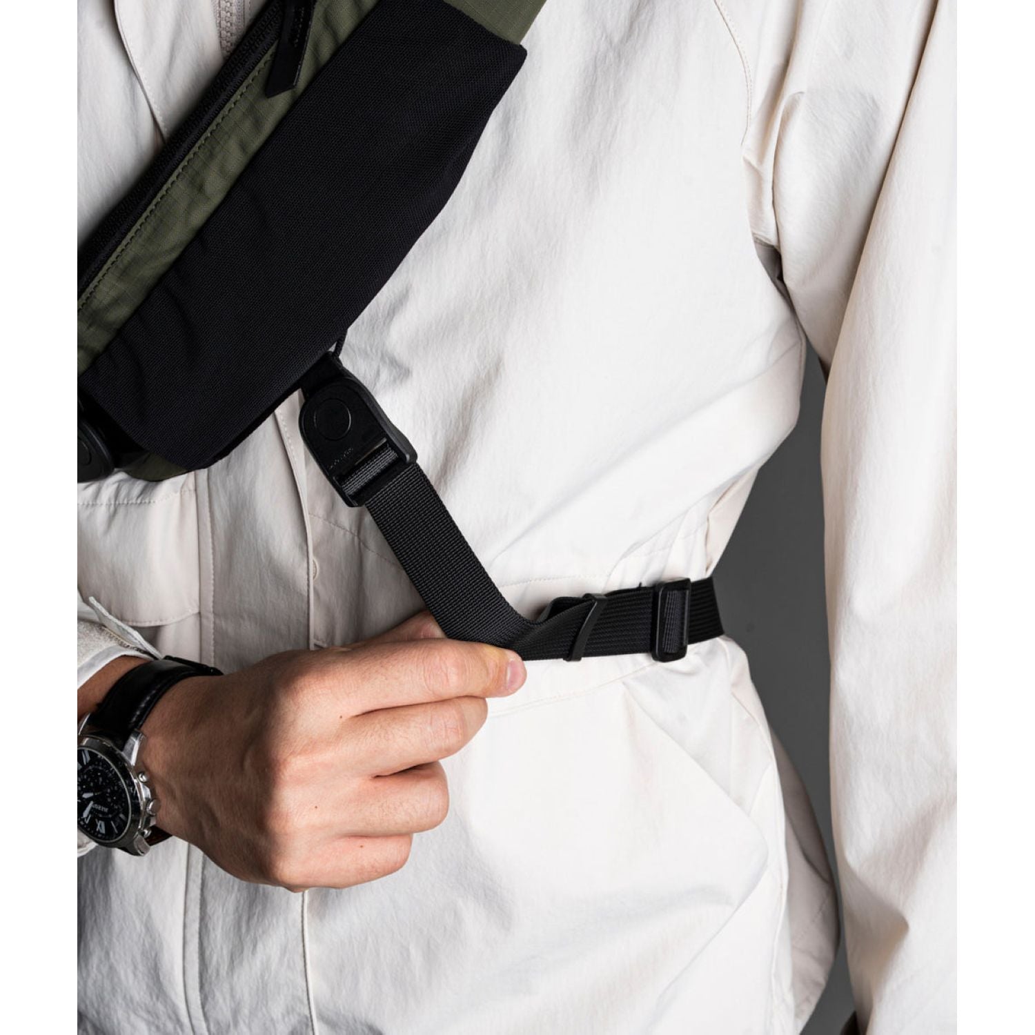 ALPAKA Metro Crossbody Left Shoulder Axoflux 210D (Green)