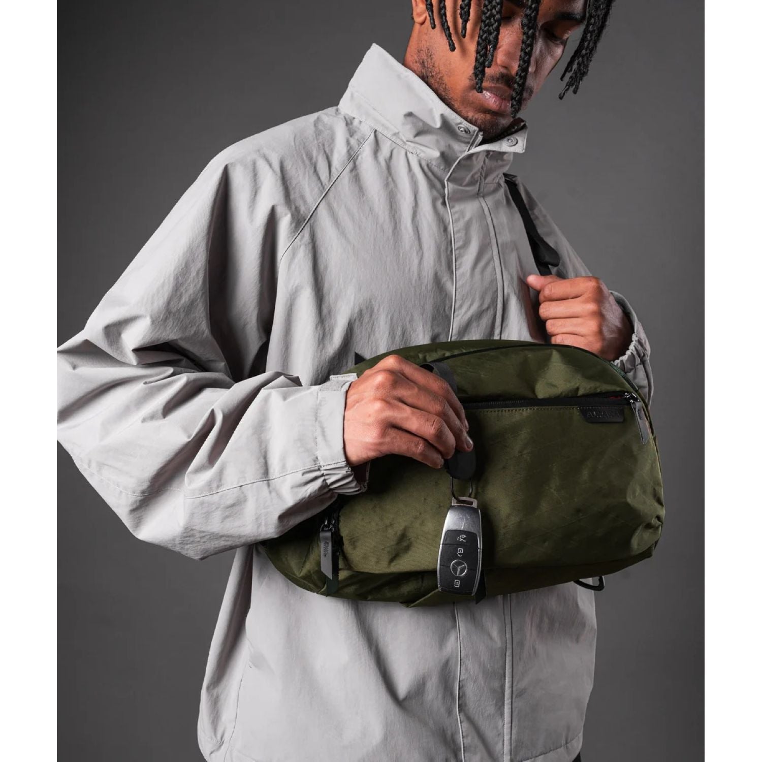 ALPAKA Metro Crossbody Left Shoulder X-Pac VX42 (Olive Green)