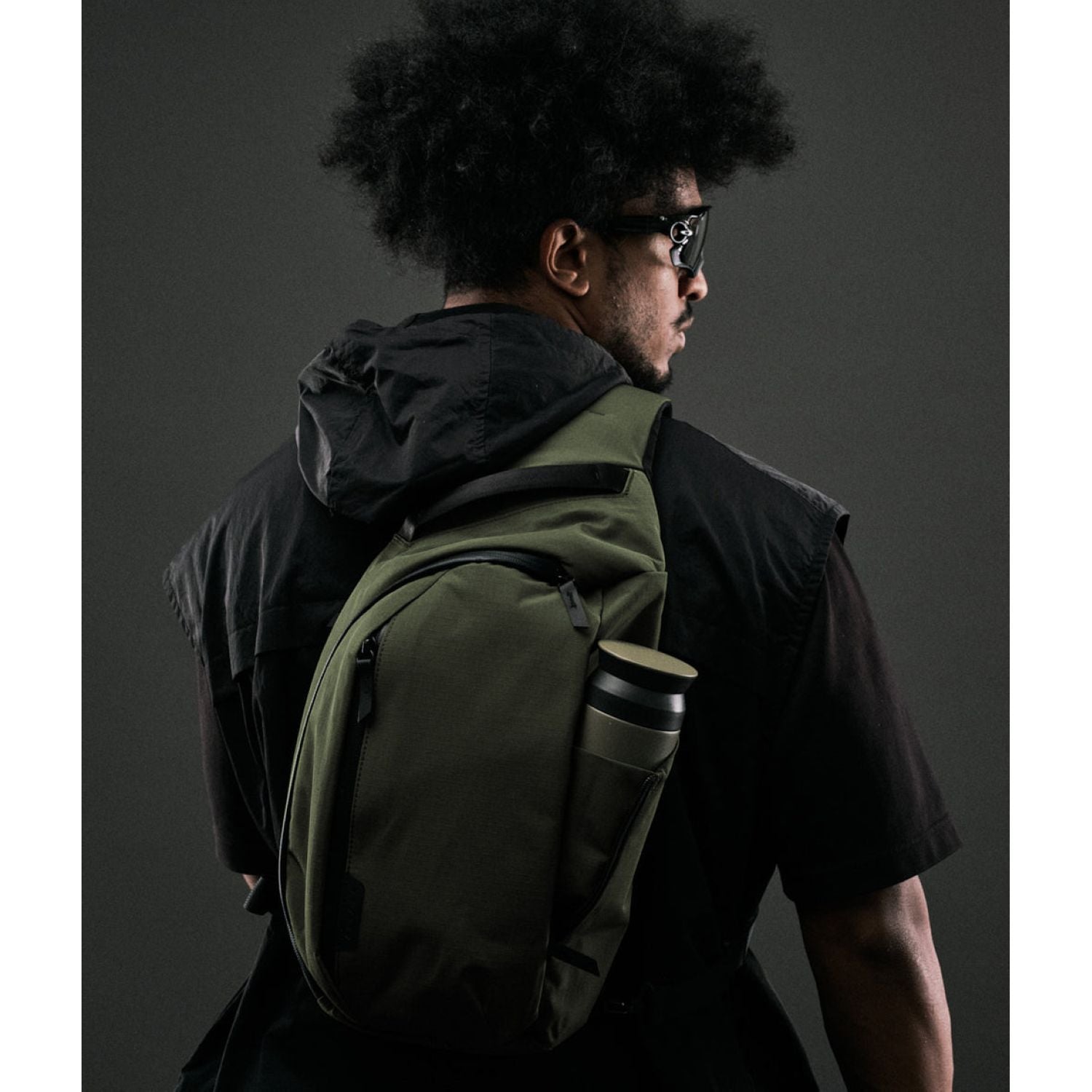 ALPAKA Metro Crossbody Right Shoulder Axoflux 210D (Green)