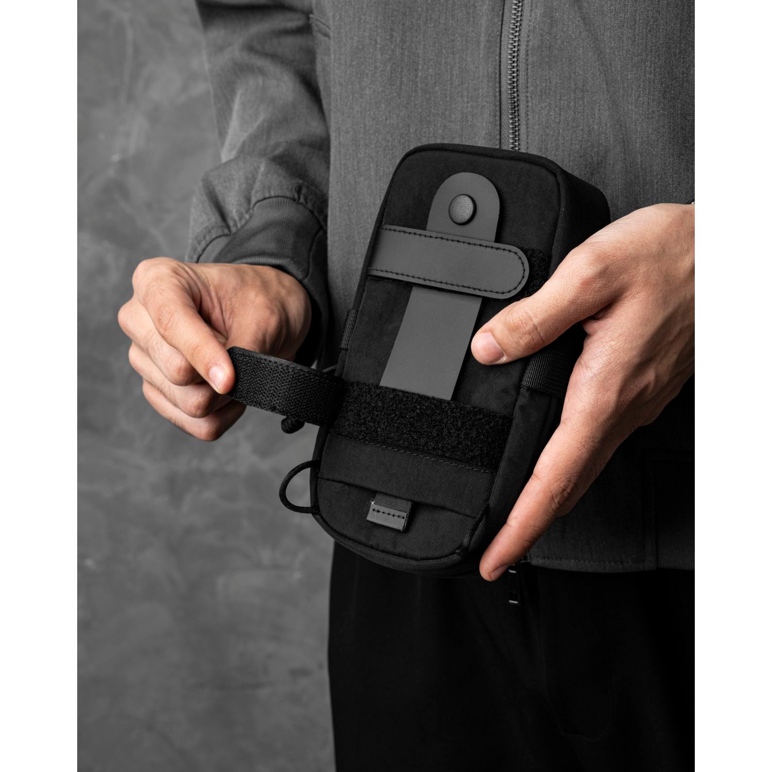 ALPAKA Modular Shoulder Pocket Max Nylon Washed Axoflux 400D (Black)